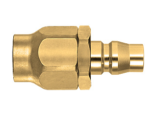 Hi Cupla For Connection To Braided Hoses 90pn Bh Brass